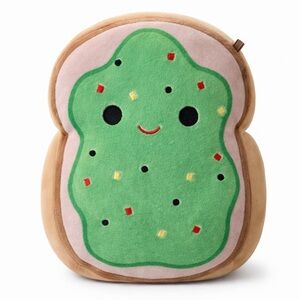 Squishmallows Green Avocado Toast Plush